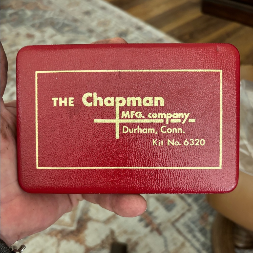 Vintage Chapman MFG 6320 
Allen Hex Screwdriver Bit set